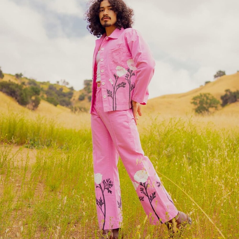 Bid Bud Press Western Pants - California Poppy